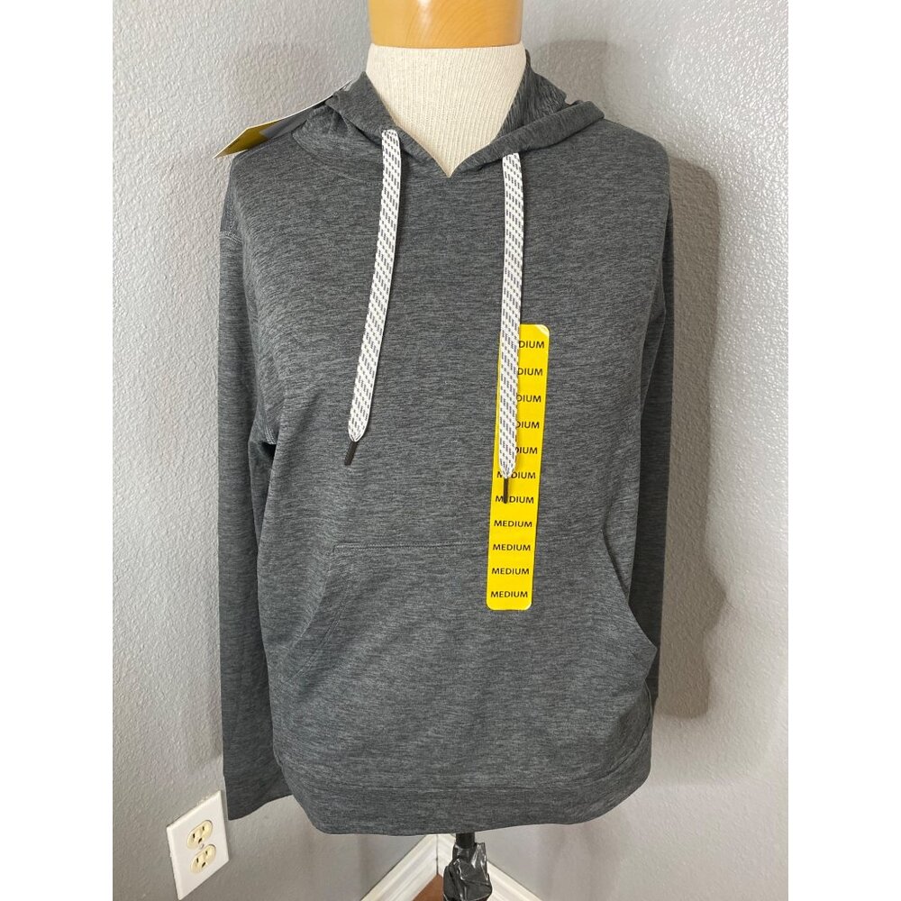 Member's Mark Favorite Soft Hoodie Women’s Size Medium Black Soot‎ Heather